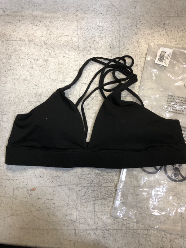 Photo 1 of Black Sports Bra Large 