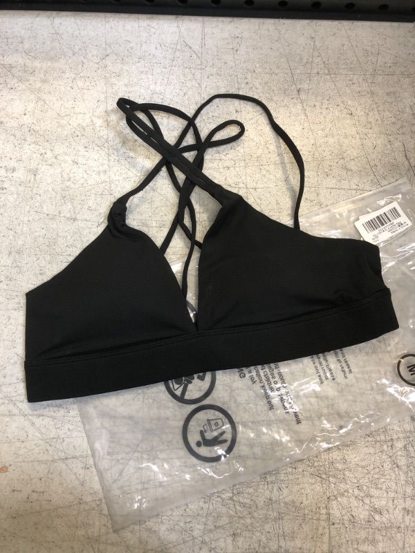 Photo 1 of Black Sports Bra Medium