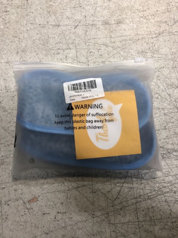 Photo 1 of Cooling Eye Mask Reusable Gel Eye Mask for Puffy Eyes,Therapeutic Gel Eye Spa Pad for Puffiness/Dark Circles/Eye Bags,Innovative Reusable Gel Beads Provides Both ice Eye Holes