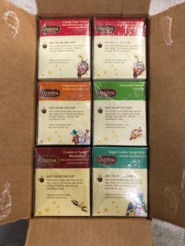 Photo 1 of Celestial Seasonings Zinger Tea Variety 6-pack (BB 20MAY24)