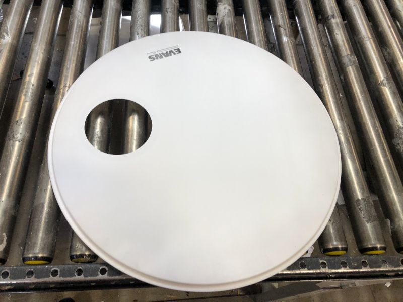 Photo 2 of Evans EQ3 Resonant Coated White Bass Drum Head, 22 Inch Drum Head Only 22 Inch Coated White