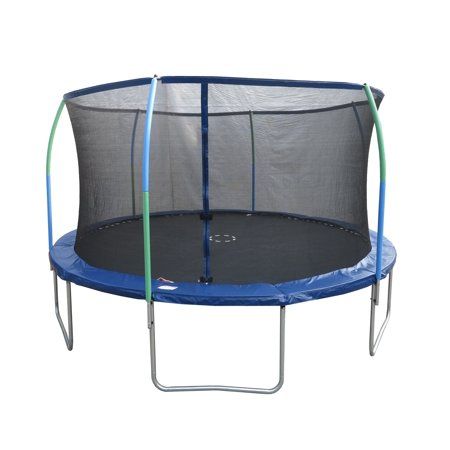 Photo 1 of -FACTORY SEALED- XDP Recreation 14-Foot Trampoline, with Enclosure, Blue
