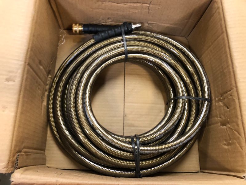 Photo 2 of  4500 PSI Pressure Washer Hose, Cold Water Use, 3/8 Inch Inner Diameter