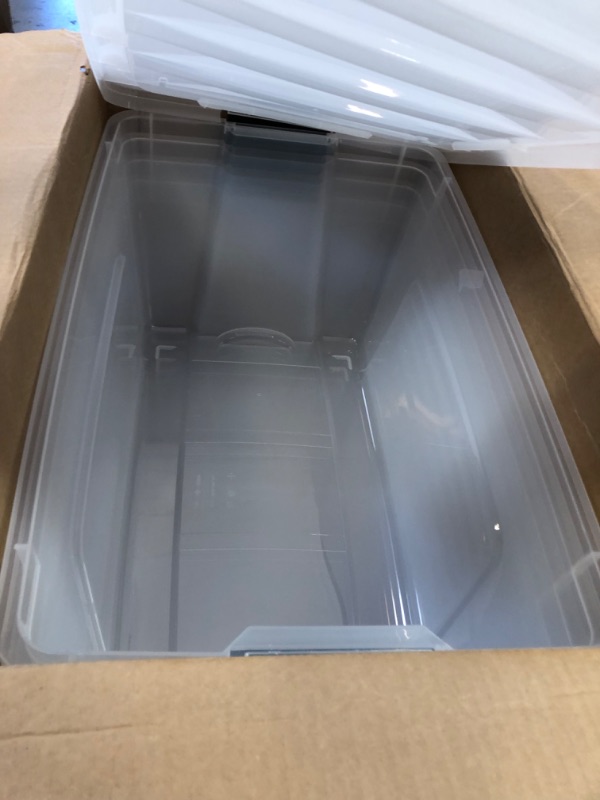 Photo 1 of 4PC LARGE STORAGE CONTAINERS