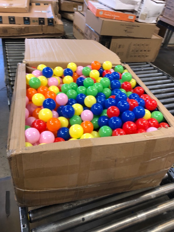 Photo 2 of Click N' Play Phthalate Free & BPA Free, Crush Proof Ball Pit Balls, Bulk 1000 pack