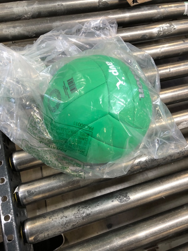 Photo 2 of WILSON AVP Soft Play Volleyball - Official Size Green