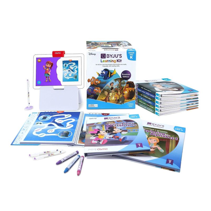 Photo 1 of BYJU’S Learning Kit: Disney, Pre-K Premium Edition (App + 9 Workbooks)