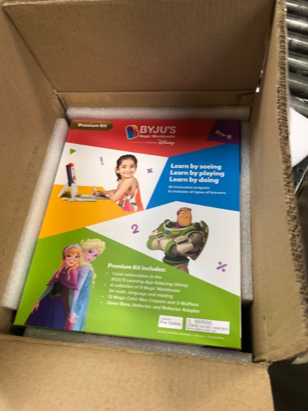 Photo 2 of BYJU’S Learning Kit: Disney, Pre-K Premium Edition (App + 9 Workbooks)