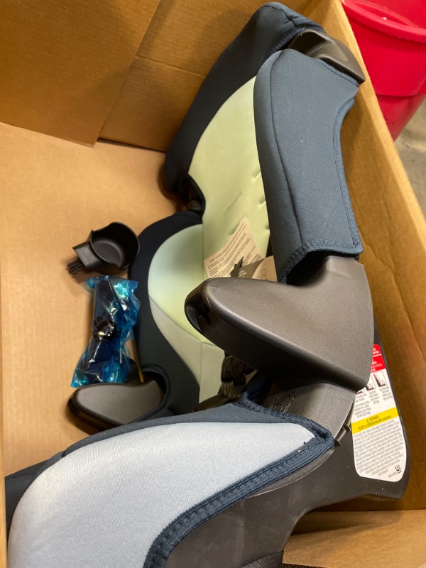 Photo 2 of Cosco Finale DX 2-in-1 Booster Car Seat, Forward Facing 40-100 lbs, Rainbow