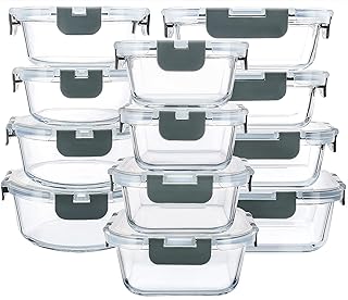 Photo 1 of 15 PC MCIRCO GLASS FOOD STORAGE CONTAINERS