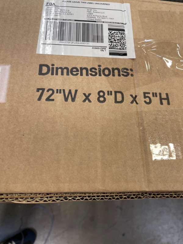 Photo 1 of Avana Fireplace Mantel - Wall-Mounted Mantles for Over Fireplace - Farmhouse Fireplace Mantle Shelves - Handcrafted Wood Fireplace Mantels - Floating Fireplace Mantel 72 Inches X 8 X 5 - Rustic Brown 72 X 8 X 5 Rustic Natural