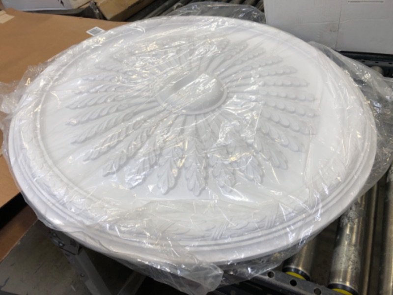 Photo 2 of 36"OD X 1 1/2"P JUNIPER CEILING MEDALLION (FITS CANOPIES UP TO 7")
