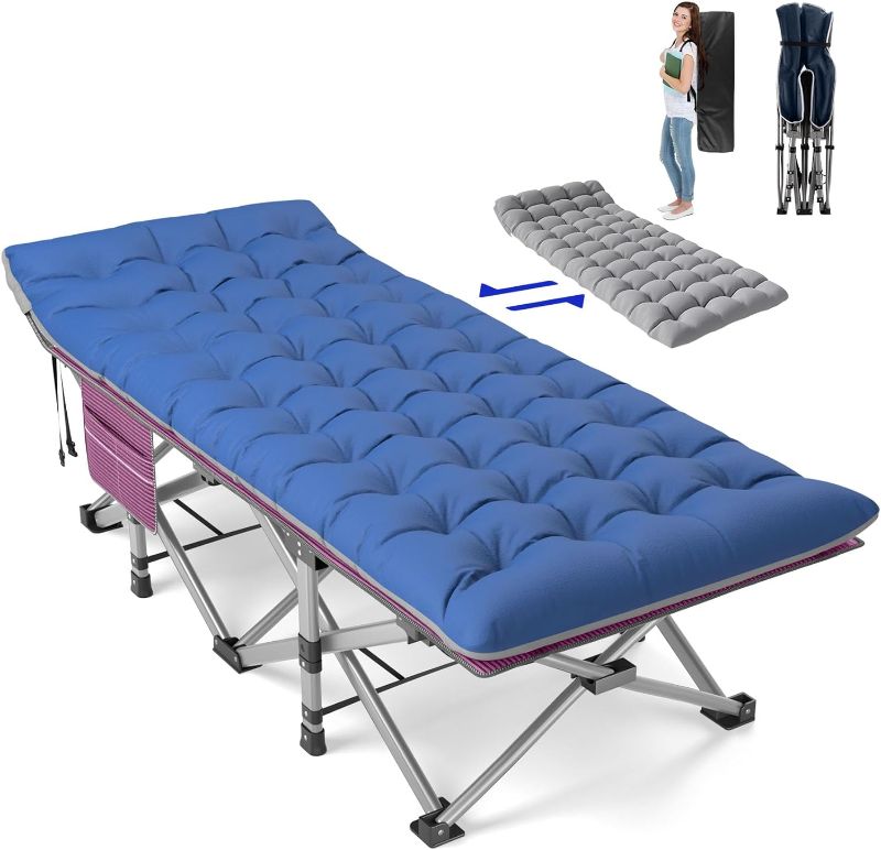 Photo 1 of 
Slendor Folding Camping Cot for Adults Portable Outdoor Bed Heavy Duty Sleeping Cots