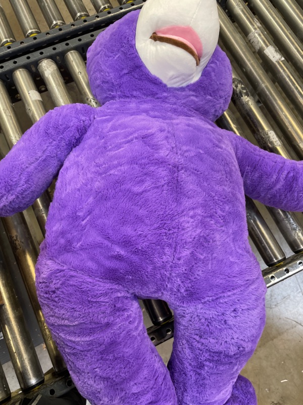 Photo 2 of IKASA Giant Teddy Bear Stuffed Animal Plush Toy,Large Bear Cute Jumbo Soft Toys,Huge Big Size Fluffy Fat Plushie,Gifts for Kids (Purple, 39 inches)
