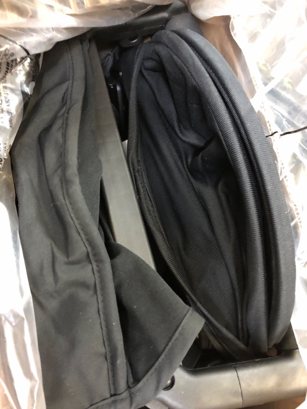 Photo 1 of gb Pockit+ All-Terrain, Ultra Compact Lightweight Travel Stroller with Canopy and Reclining Seat in Velvet Black Velvet Black Pockit+ All Terrain