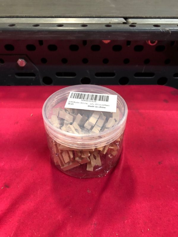 Photo 1 of 50 PCS Push Pin with Wooden Clips, Durable Wooden Push Pins Clips, Decorative Thumb Tacks, Push pins for Cork Board, Photos, Craft Projects, Offices and Homes
