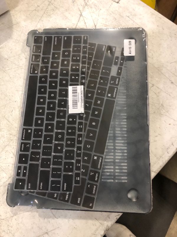 Photo 1 of GABraden Compatible with MacBook Air 13 inch Case,2020 2019 2018 Release,(A2337 M1 A2179 A1932),with Touch ID and 2 Pack Keyboard Protectors,Laptop Plastic Hard Shell?Black Leopard Cheetah Pattern?
