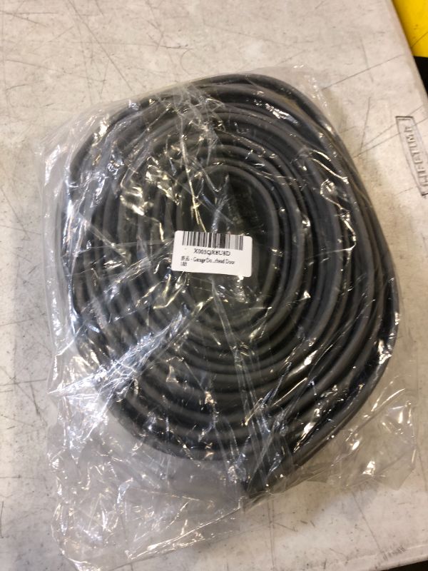 Photo 2 of 18 ft Garage Door Bottom Weather Seal Rubber Weather Stripping, P Bulb Garage Door Seal Replacement for Weatherproofing and Overhead Garage Door Bottom Seal 180 189 280 288 281 399 391 390 381 (Gray) 18 Feet