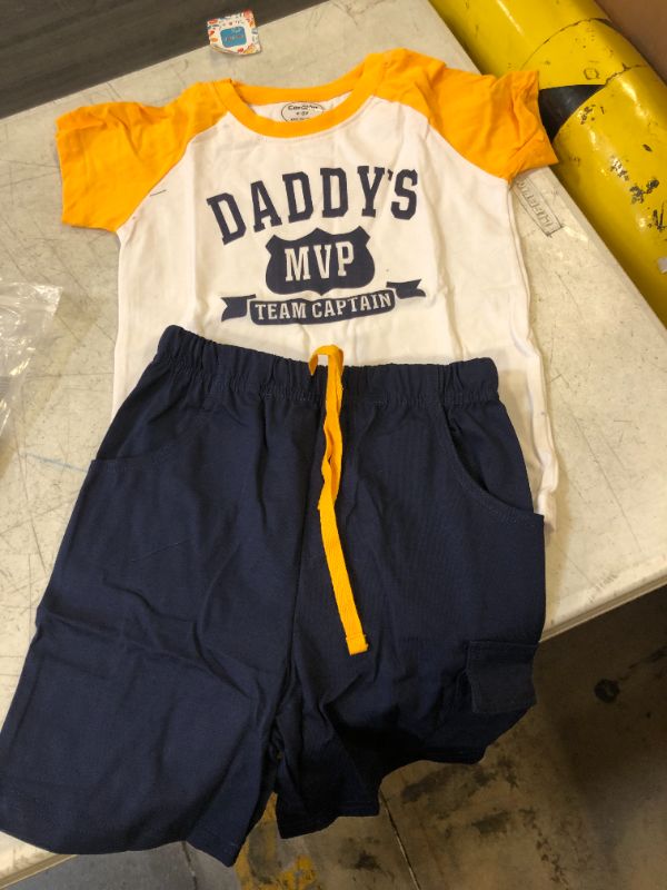 Photo 1 of TODDLERA OUTFIT SET DADDYS MVP 4-5 YR OLD