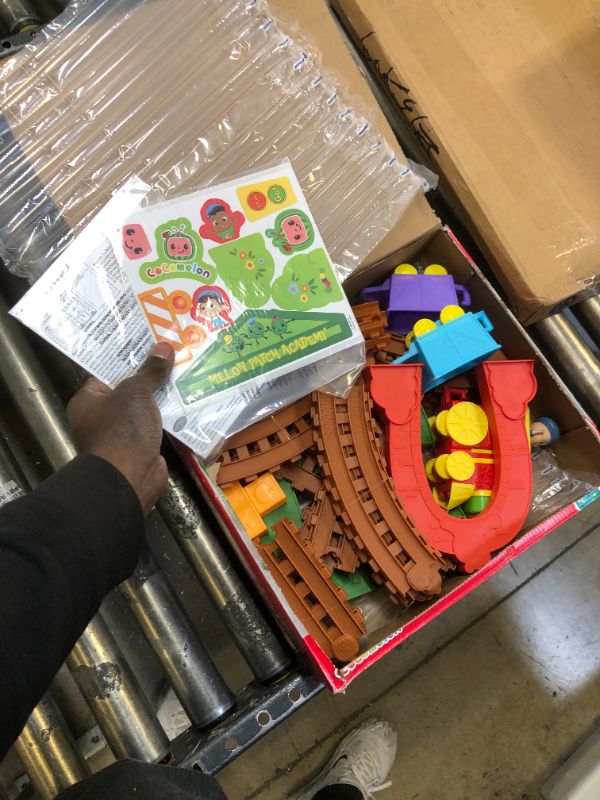 Photo 2 of CoComelon All Aboard Musical Train with Bonus Pieces, Officially Licensed Kids Toys for Ages 18 Month, Gifts and Presents, Amazon Exclusive