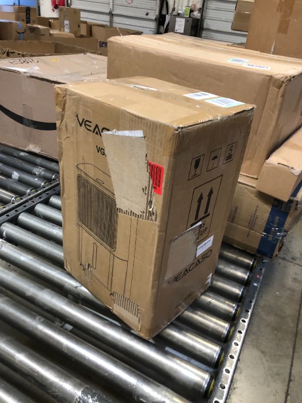 Photo 2 of 30 Pint Dehumidifiers for Home with Drain Hose, VEAGASO 2,500 Sq.Ft Dehumidifier for Basement, Large Room, Bathroom, Three Operation Modes, Intelligent Humidity Control, Dry Clothes, 24HR Timer
