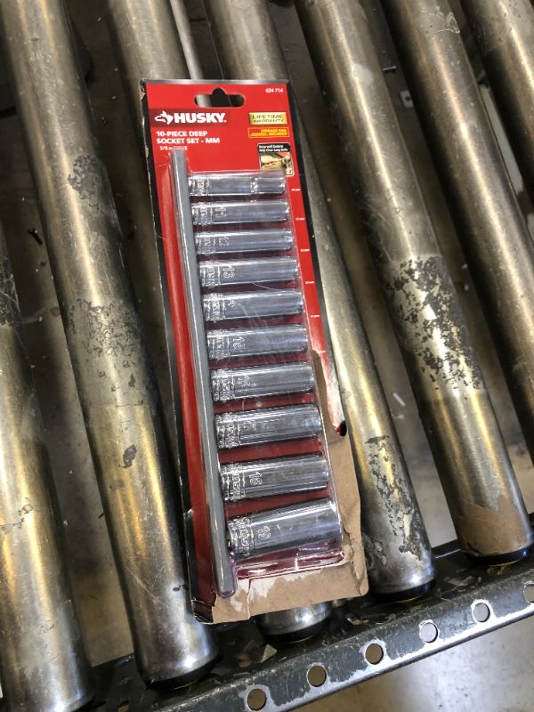 Photo 2 of 3/8 in. Drive Deep Metric Socket Set (10-Piece)