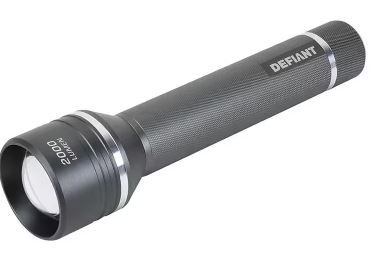 Photo 1 of 2000 Lumens LED Slide-to-Focusing Aluminum Flashlight
