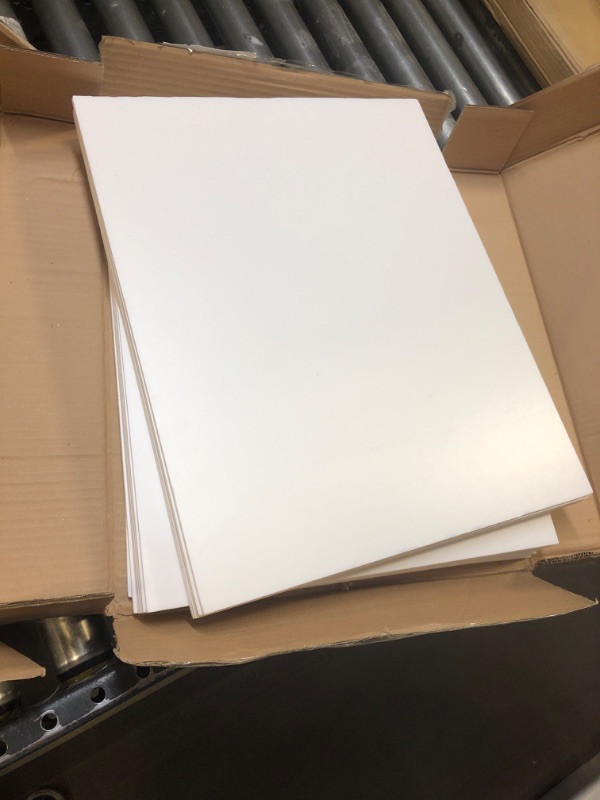 Photo 1 of CreGear Foam Board 16 x 20 x 3/16", 15 Pack White Poster Board Lightweight Signboard Foamboard for Crafts, Framing, Art, Display, Presentation 16x20 Inches