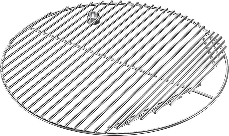 Photo 1 of 19.5" 304 Stainless Steel Round Cooking Grid Grate for Akorn Kamado Ceramic Grill, Pit Boss K24, Louisiana Grills K24, Char-Griller 16620