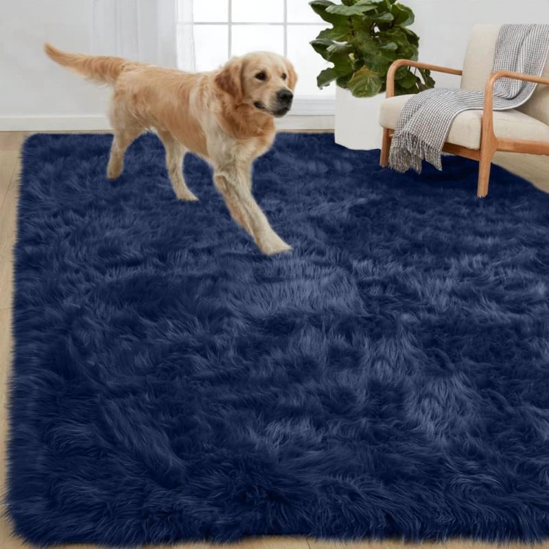 Photo 1 of DARK BLUE AREA RUG 