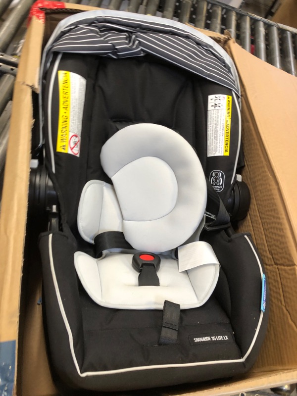 Photo 2 of Graco SnugRide 35 Lite LX Infant Car Seat, Studio
