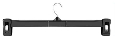 Photo 1 of  Black Plastic Skirt Hanger
PACK OF 10