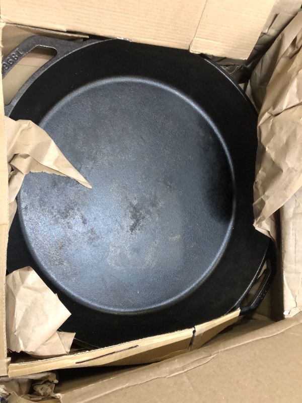 Photo 1 of 17 INCH CAST IRON PAN