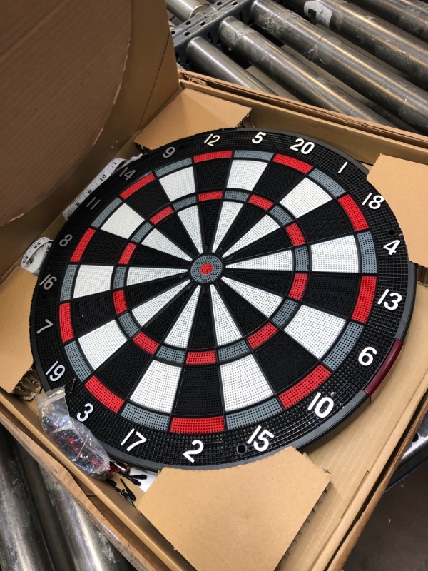 Photo 2 of Accudart SDB 1.0 Electronic Soft Tip Smart Dartboard with Online Game Play - Stat Tracker - Custom Profile & Rankings - Regulation Sized 15.5"