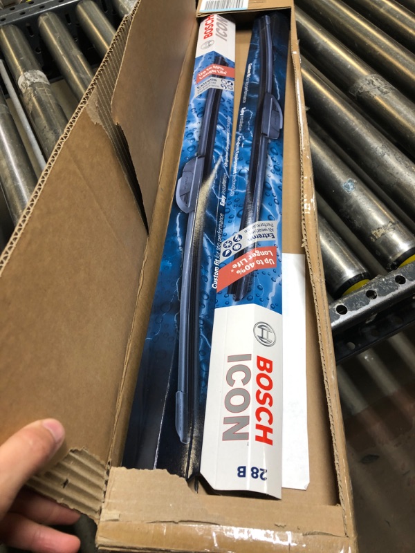 Photo 2 of BOSCH 28A28B ICON Beam Wiper Blades - Driver and Passenger Side - Set of 2 Blades (28A & 28B) Front (28A & 28B) ICON Combo Pack (Front)