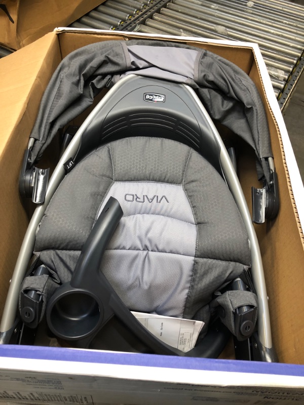 Photo 1 of Chicco Viaro Quick-Fold Stroller - Graphite | Grey