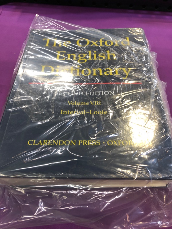Photo 2 of The Oxford English Dictionary, Volume 1-20, (20 Volume Set)