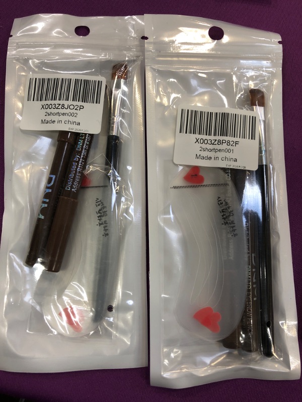 Photo 1 of 2 packs of eyebrow pencil tools