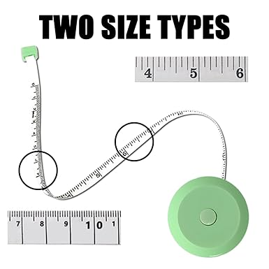 Photo 1 of Automatic Telescopic Tape Measure,Cute Mini Soft Tape,150cm/60inch,?3-in-1?Soft Retractable Tape