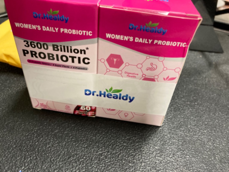 Photo 2 of Dr.Healdy Vaginal Probiotics for Women, 120 Billion CFU Per Serving, 3600 Billion CFU Per Bottle for Digestive, Vaginal, Immune Health, Vegan-120ct, Valentine Day Gifts for Women