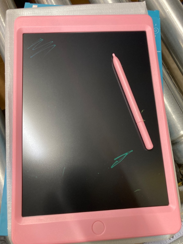 Photo 2 of JOEAIS LCD Writing Tablet 11 Inch Digital Electronic Graphic Drawing Tablet Erasable Portable Doodle Writing Board for Kids Christmas Birthday Gifts 11 Inch 11 Inch/Pink