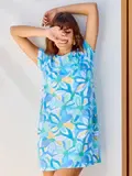 Photo 1 of Augusta Dress | Color Me Happy Blue size - xxl
