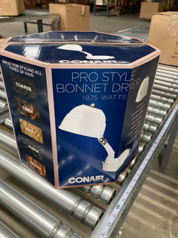 Photo 5 of Conair Bonnet Hair Dryer, 1875W Pro Style Bonnet Ionic Hair Dryer Pro Bonnet