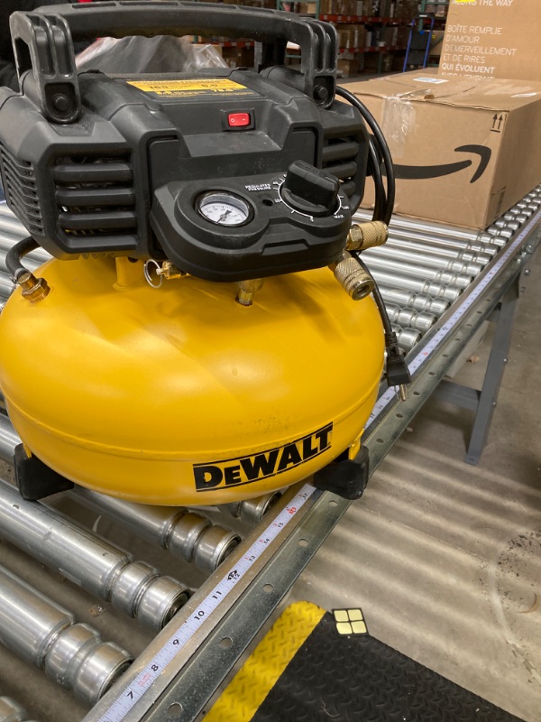 Photo 2 of DEWALT Pancake Air Compressor, 6 Gallon, 165 PSI (DWFP55126)