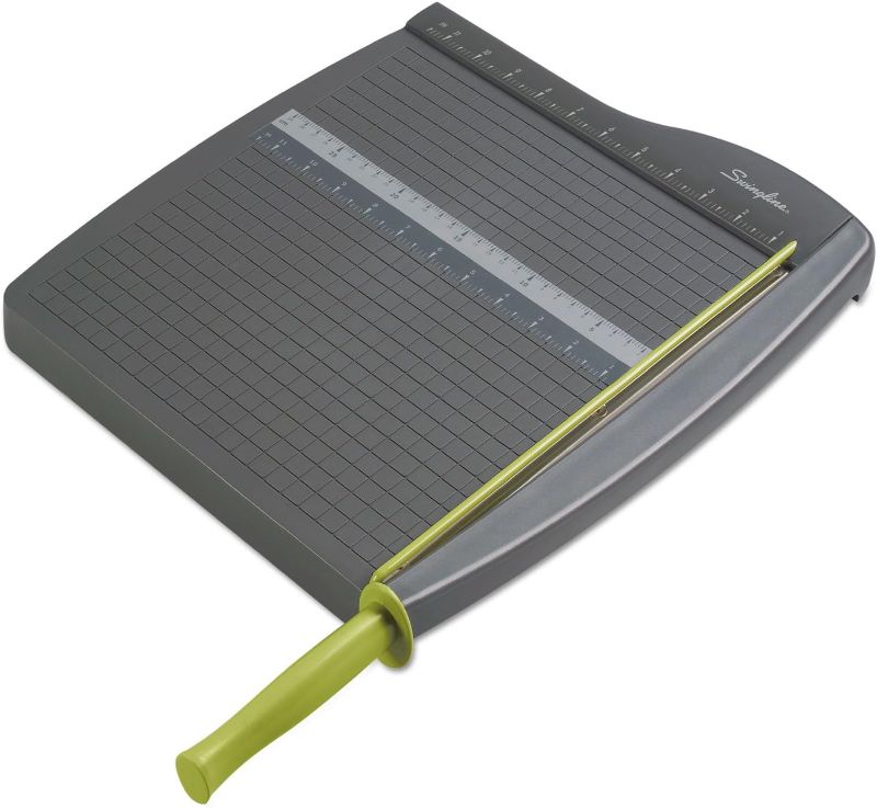 Photo 1 of Swingline Paper Cutter, Guillotine Trimmer, 12" Cut Length, 10 Sheet Capacity, ClassicCut Lite (9312)
