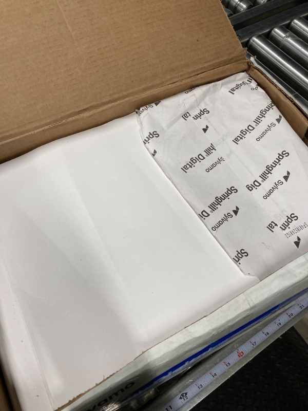 Photo 3 of Springhill 016000 Digital Vellum Bristol White Cover 67 lb 8 1/2 x 11 White 250 Sheets/Pack