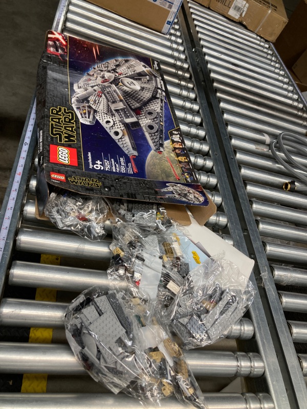 Photo 2 of LEGO Star Wars Millennium Falcon 75257 Building Set - Starship Model with Finn, Chewbacca, Lando Calrissian, Boolio, C-3PO, R2-D2, and D-O Minifigures, The Rise of Skywalker Movie Collection Multi