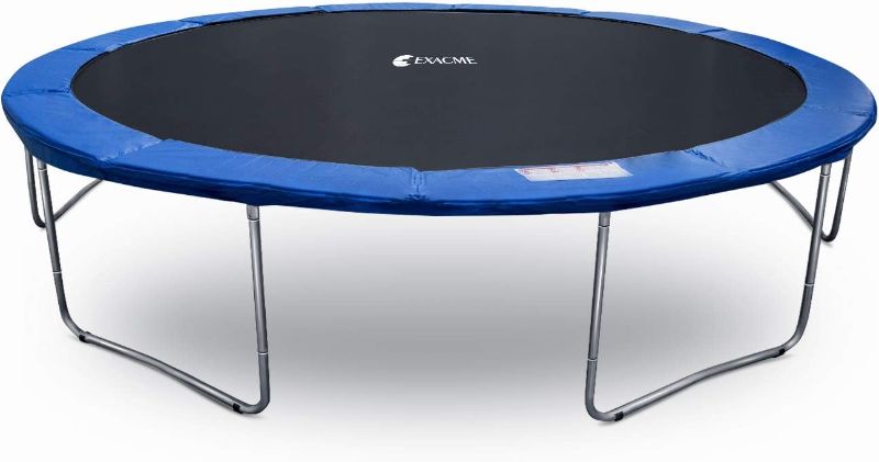 Photo 1 of ***FRAME ONLY** Outdoor Trampoline without Enclosure for Kids, 15 Foot Large Trampoline No Net, High Weight Limit, T015
