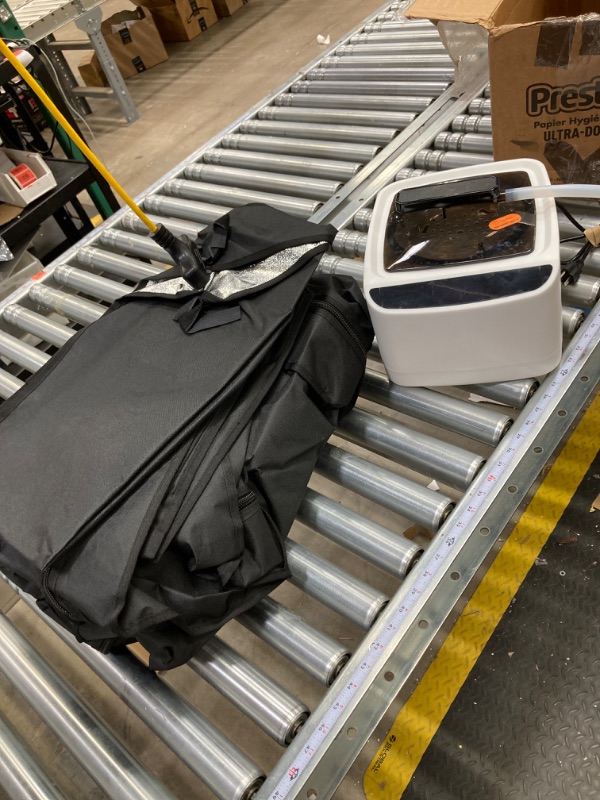 Photo 1 of TOREAD Full Size Sauna, Portable Steam Saunas Tent Fold-able for Home Spa?Steam Sauna Box with 2.6L 1000W ***(Missing every stainless steel supports, manual, and other tubing needed to work)***