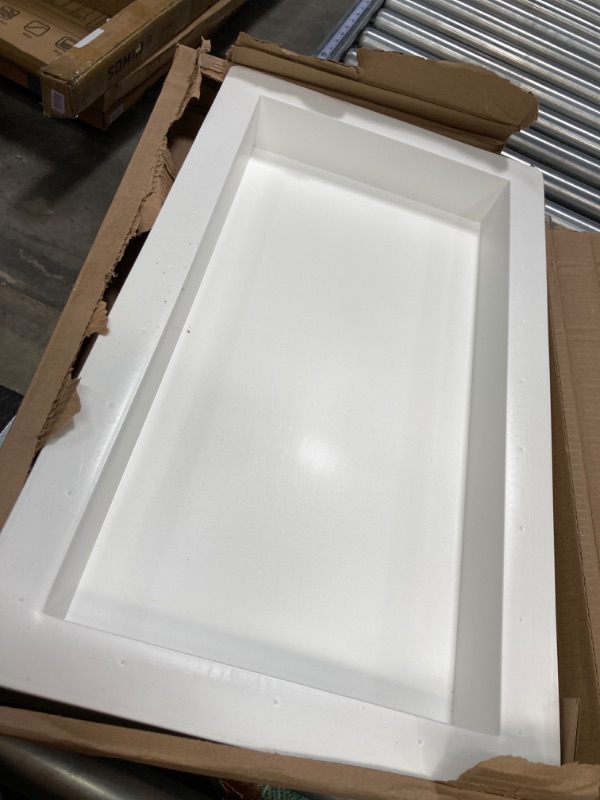 Photo 2 of Epoxy Mold – 10 x 18 in? -River Table Reusable Molds - 3" Tall Solid HDPE 3/8" Thick Casting Reusable Mold for River Table, Charcuterie Board, Cutting Board, Size May Vary IE: 17 3/4 x 9 3/4 in 10 x 18 Inches